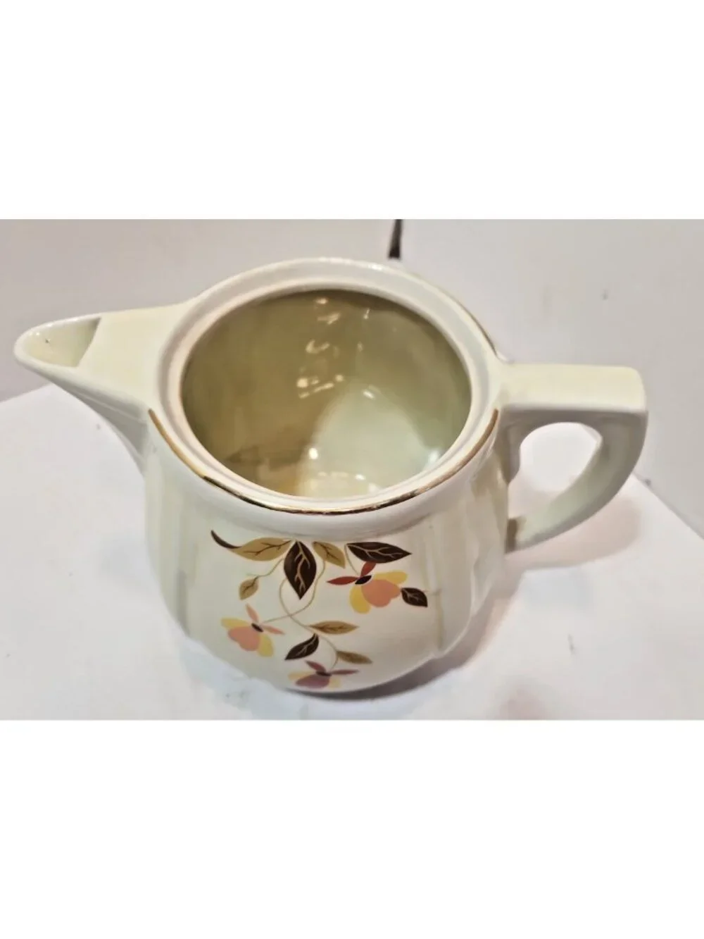Vtg  Hall's Autumn Leaf  Small Coffee Pot No Lid Mary Dunbar